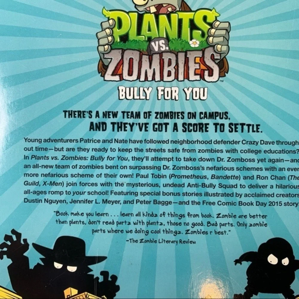 Plants VS. Zombies Paperback Book